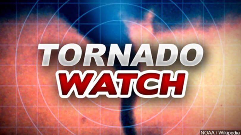 Tornado watch issued for large section of Mississippi