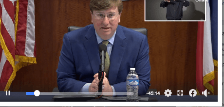 Tate Reeves identifies one way you can help during recent difficult times