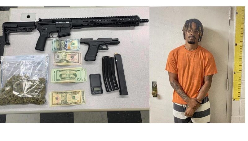 Thursday traffic stop in Mississippi leads to felony arrest with drugs, guns and money confiscated