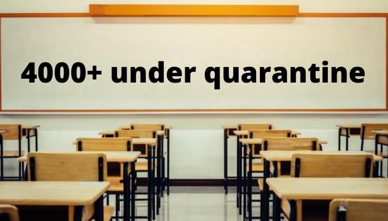 Over 4,000 Students and Teachers Quarantined Across Mississippi