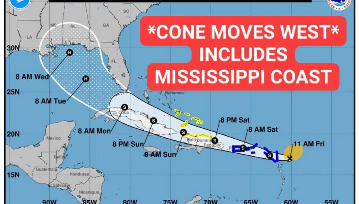 Rare weather event possible with two tropical storms in Gulf waters