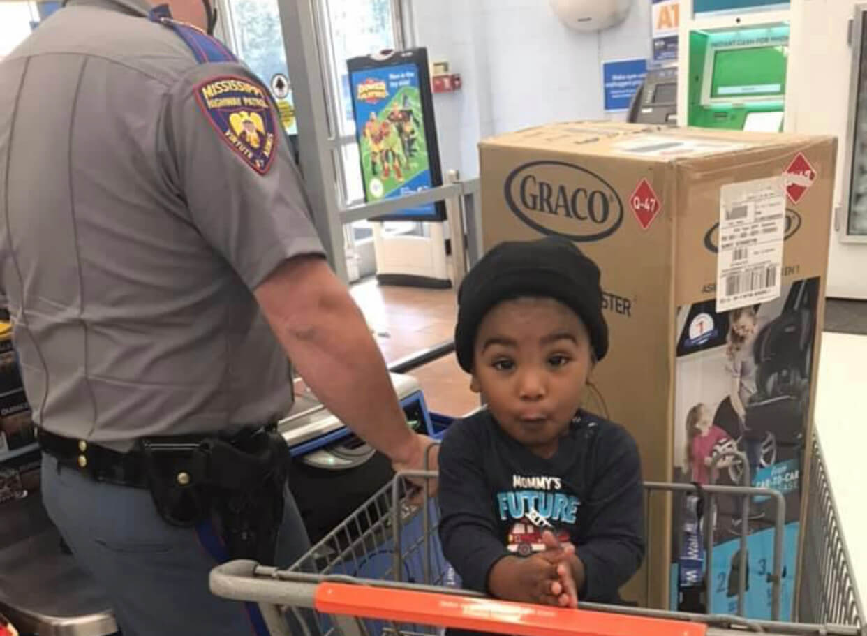 Mississippi State Trooper Buys Woman Car Seat for Child After Three Tickets