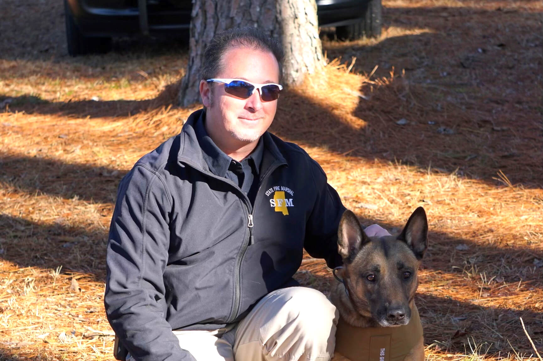 K9 RALPH AND ZACH PURVIS