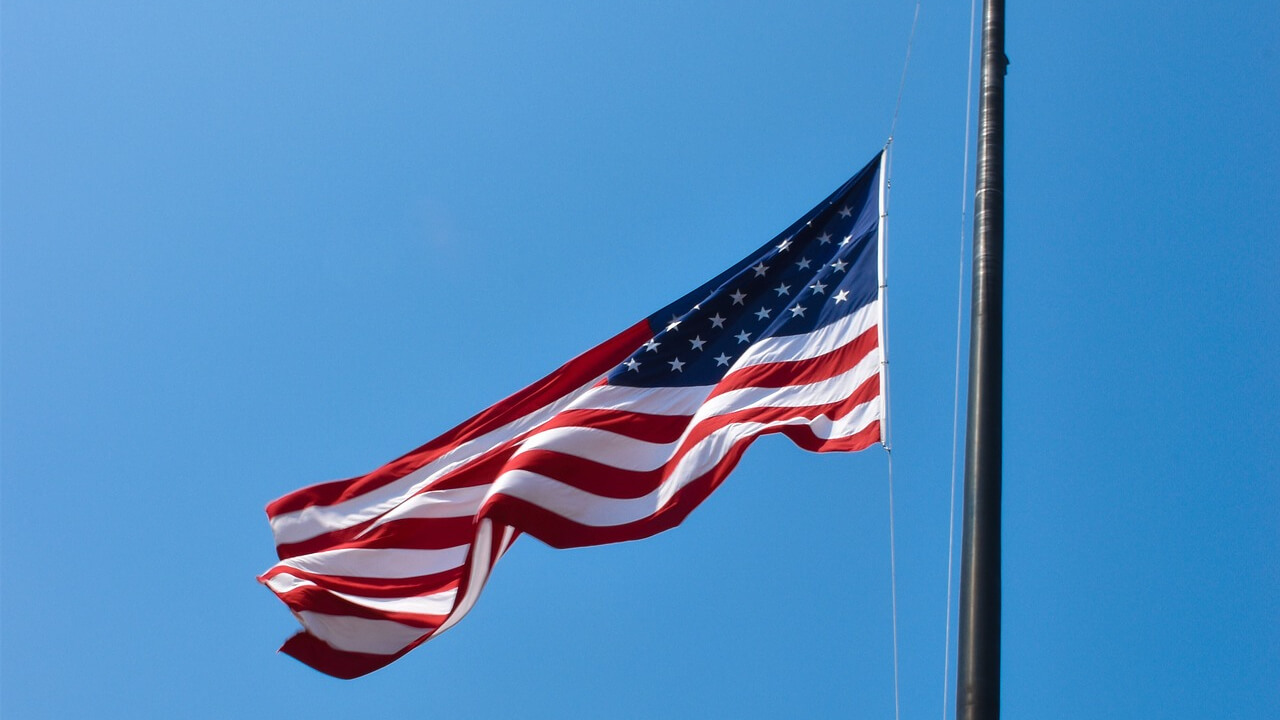 flags at half staff