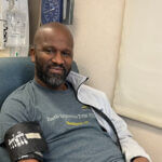 Ty Pinkins at Blood Drive & Health Screening Event