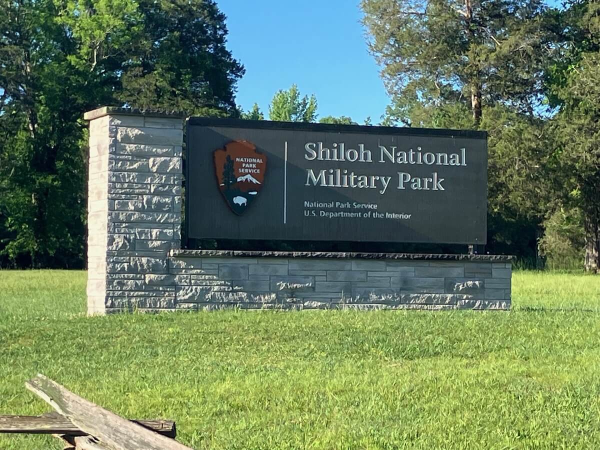 Shiloh Entrance Sign