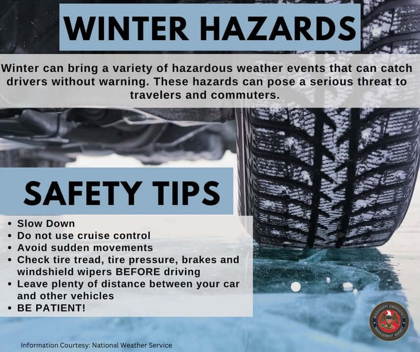 Mississippi agency warns of dangerous ice, urges residents to stay home