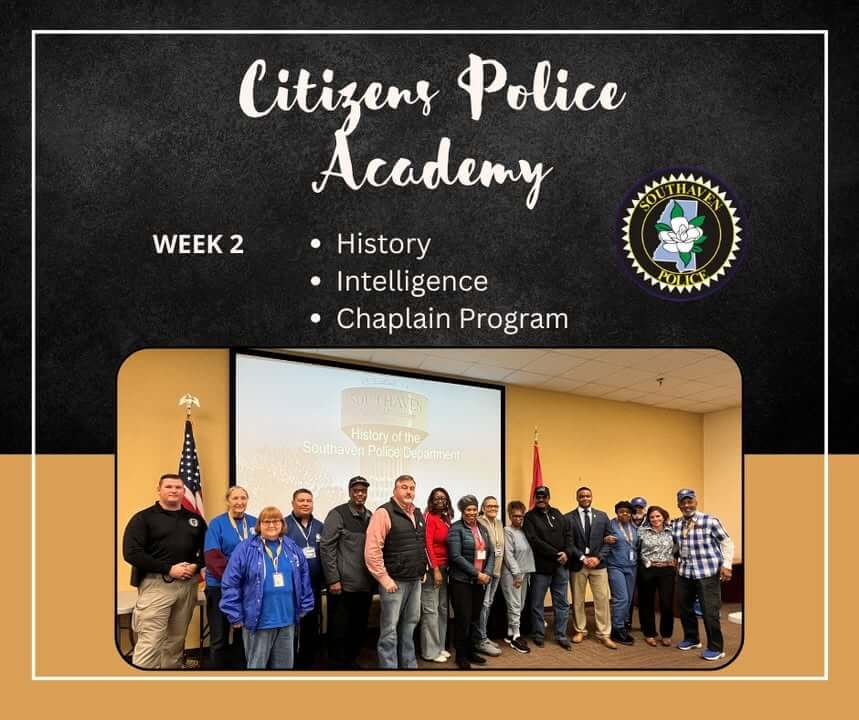 Captain Brown Shares Department History with CPA Class