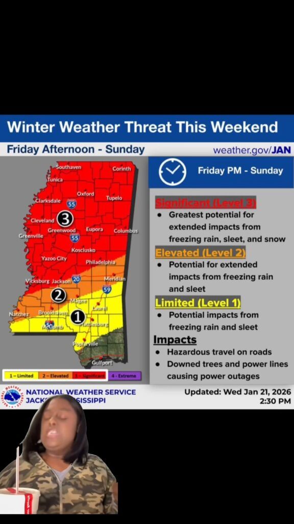 Mississippi agencies warn of incoming winter weather