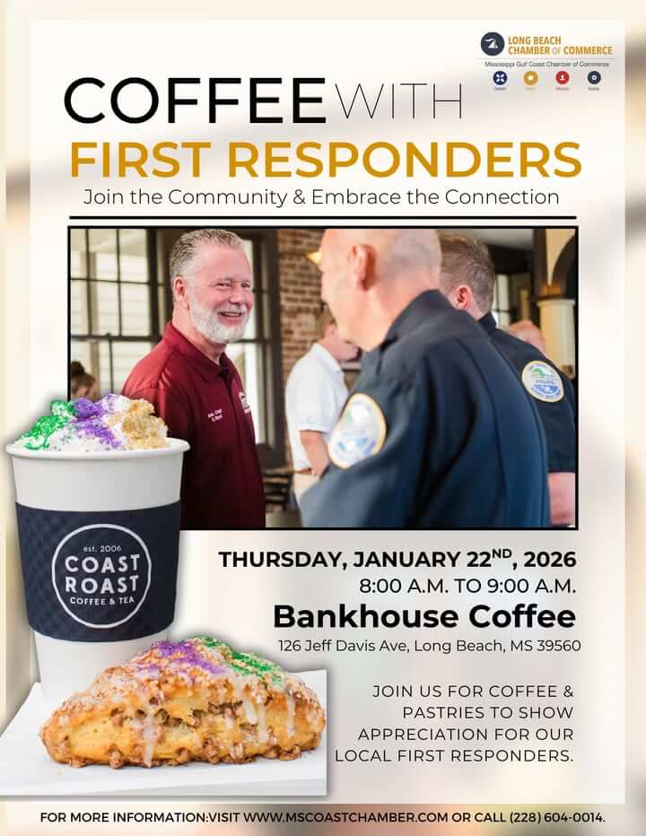 Long Beach hosts 'Coffee with First Responders' event on Jan. 22