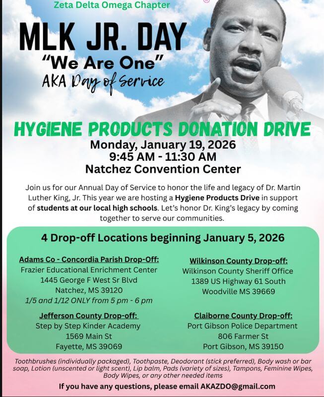 Port Gibson Police Department Shares Public Reminder