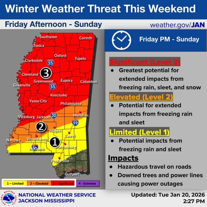 MEMA urges Mississippi to prepare for significant winter storm