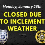 HCSO, JPD close administrative offices Monday amid inclement weather HCSO, JPD close administrative offices Monday amid inclement weather