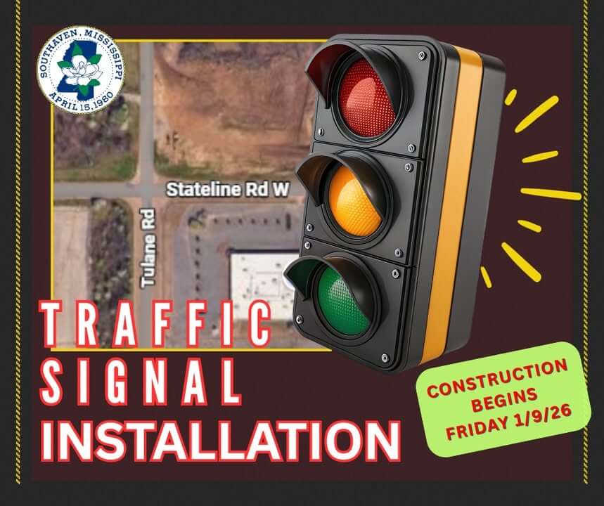 Traffic Signal Installation Causes Delays at Stateline and Tulane