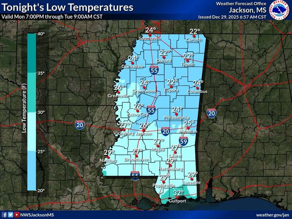 Mississippi Emergency Management Agency Shares Photos of Recent Storm Damage