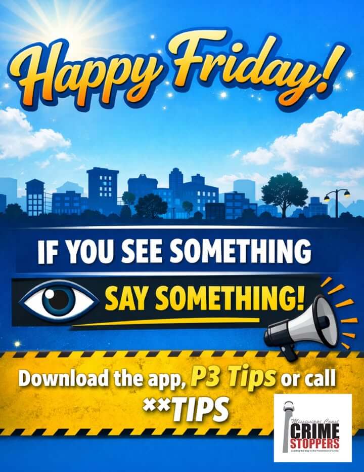 Mississippi Coast Crime Stoppers posts on Facebook