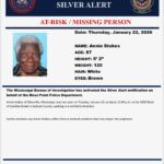Silver Alert issued for Annie Stokes of D'Iberville Silver Alert issued for Annie Stokes of D'Iberville