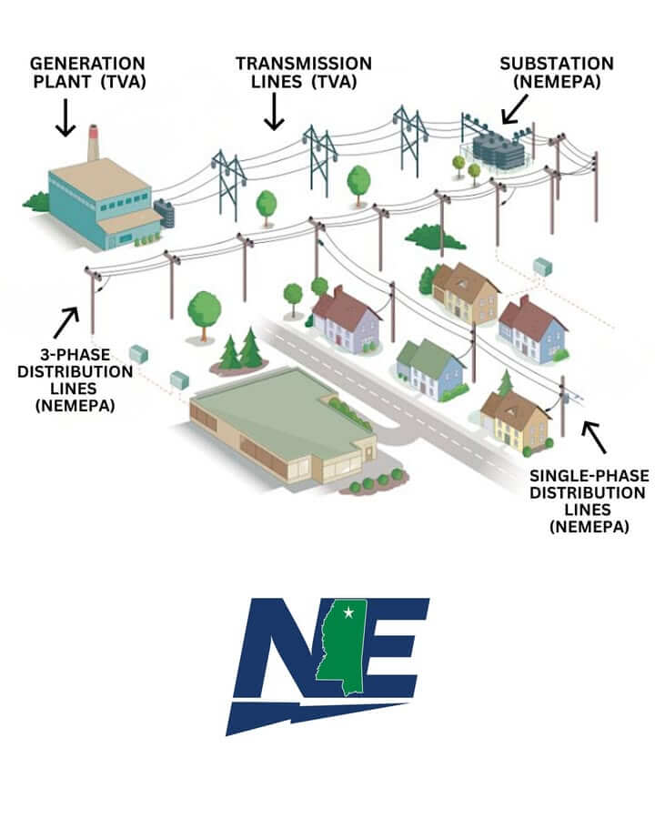 Utility explains role of 3-phase lines in power restoration