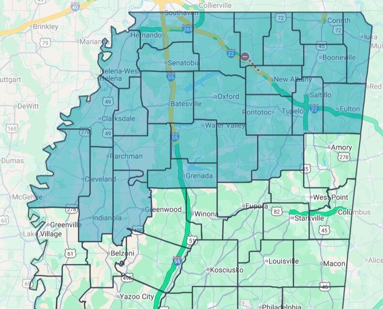 Mississippi DOT shares photos on Facebook