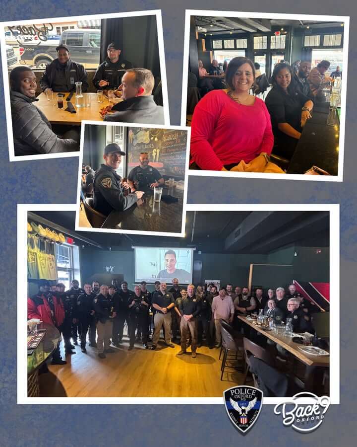 Oxford police thank sponsors for law enforcement luncheon
