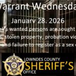 Lowndes County posts weekly wanted bulletin Lowndes County posts weekly wanted bulletin