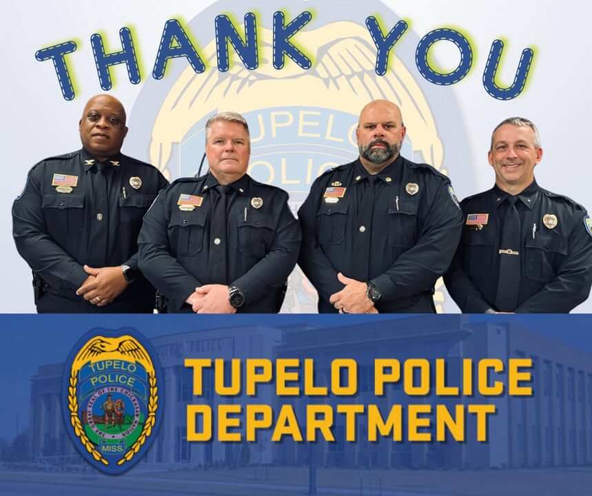Tupelo police thank community partners for holiday support