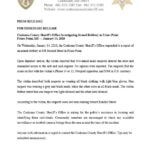 Coahoma County Sheriff's Office issues public safety post Coahoma County Sheriff's Office issues public safety post