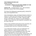 Jackson police and sheriff condemn hate attack at Beth Israel Jackson police and sheriff condemn hate attack at Beth Israel