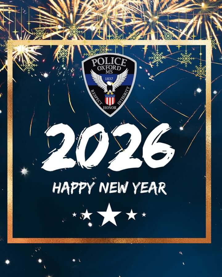 Oxford Administrative Offices Closed for New Year's Holiday