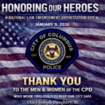 Columbus Police Chief Celebrates Officers on Law Enforcement Appreciation Day Columbus Police Chief Celebrates Officers on Law Enforcement Appreciation Day