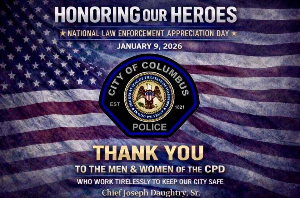 Columbus Police Chief Celebrates Officers on Law Enforcement Appreciation Day