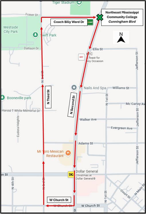 Booneville Christmas Parade scheduled for Dec. 8, 2025