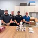 Quakes Ice Cream thanks first responders with custard Quakes Ice Cream thanks first responders with custard