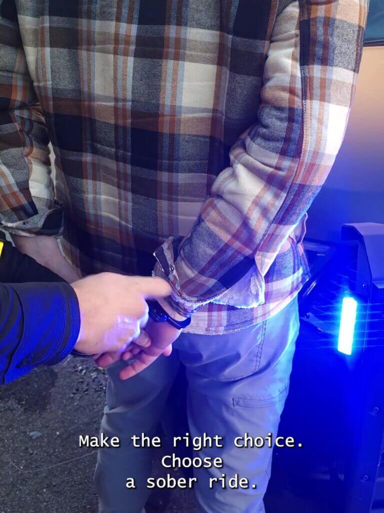 Officials urge drivers to make the right choice and stay sober