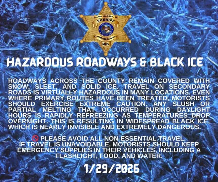 Coahoma County Sheriff's Office posts on Facebook
