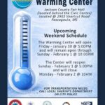 Jackson County opens weekend warming center at Pascagoula fair hall Jackson County opens weekend warming center at Pascagoula fair hall