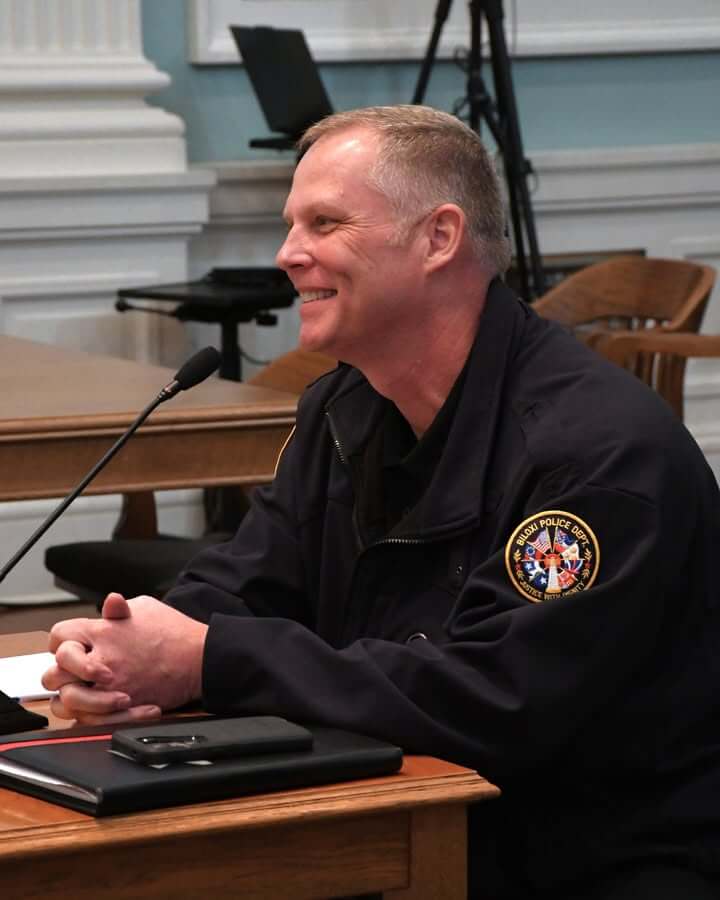 Biloxi council approves Chris DeBack as police chief