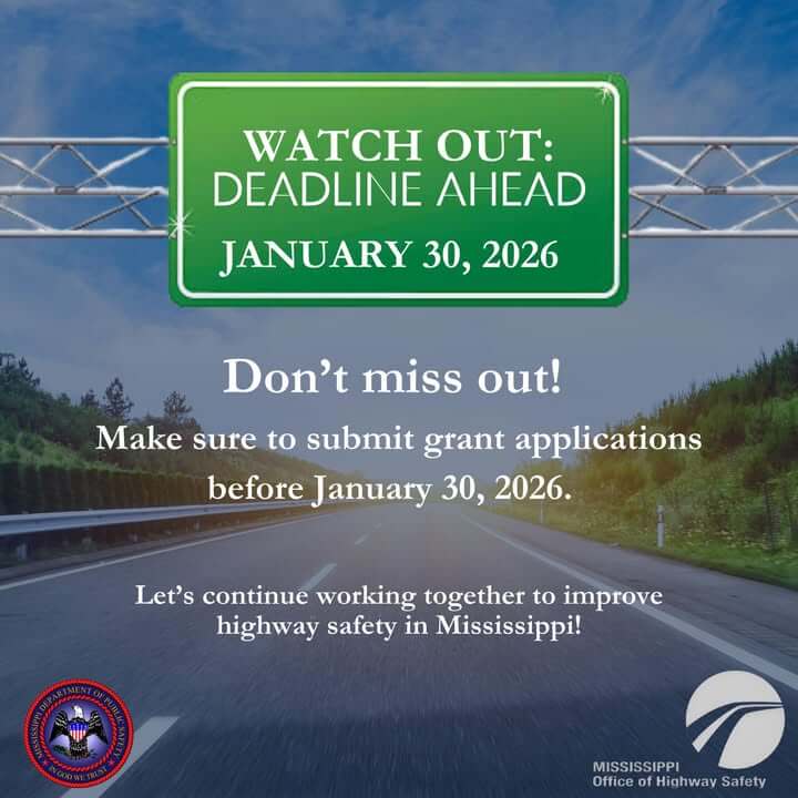 Mississippi Offers Grants for Traffic Safety Initiatives