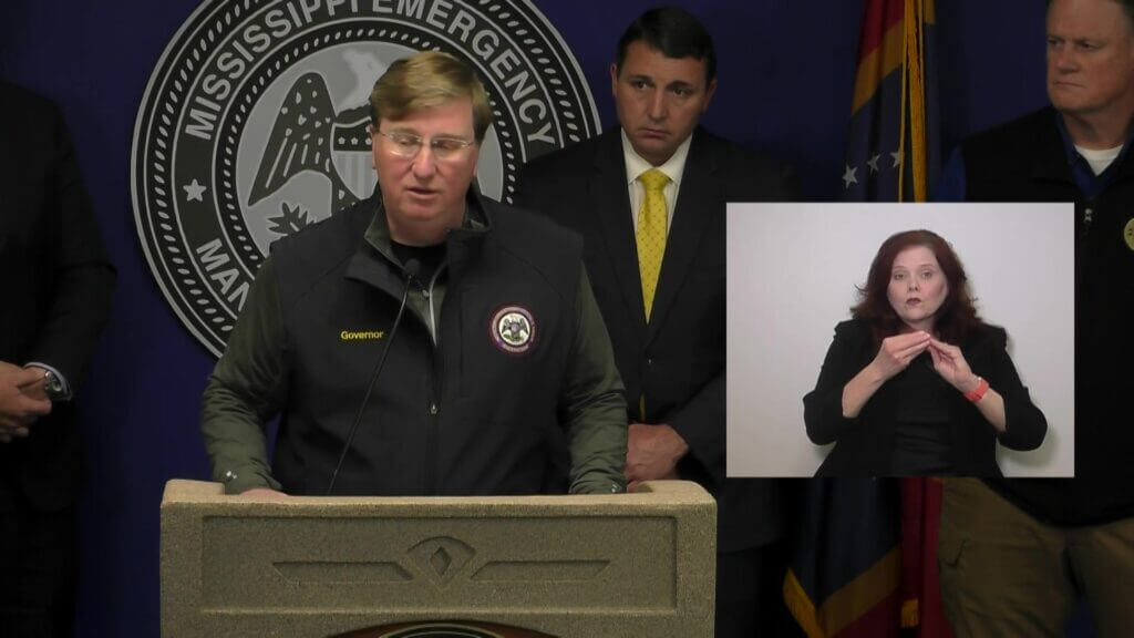 Mississippi offers update on severe winter weather