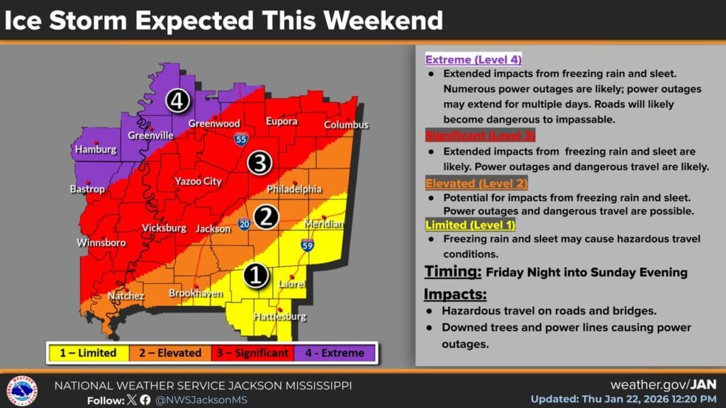 NWS Jackson posts photos on Facebook