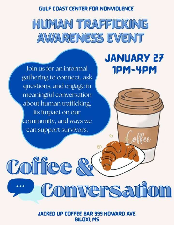 Local cafe hosts session to separate human trafficking facts from myths