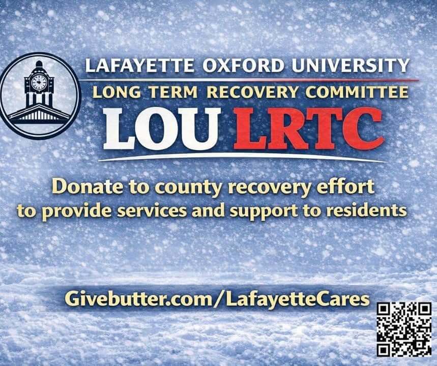 Oxford, Lafayette County establish official donation portal for recovery
