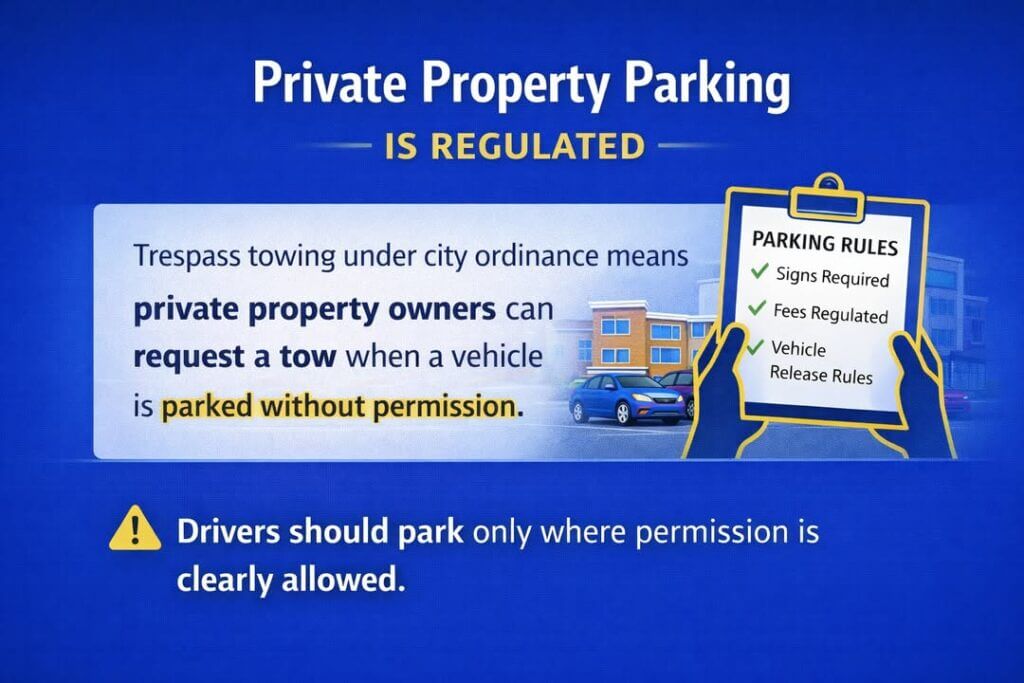 Starkville regulates private property parking