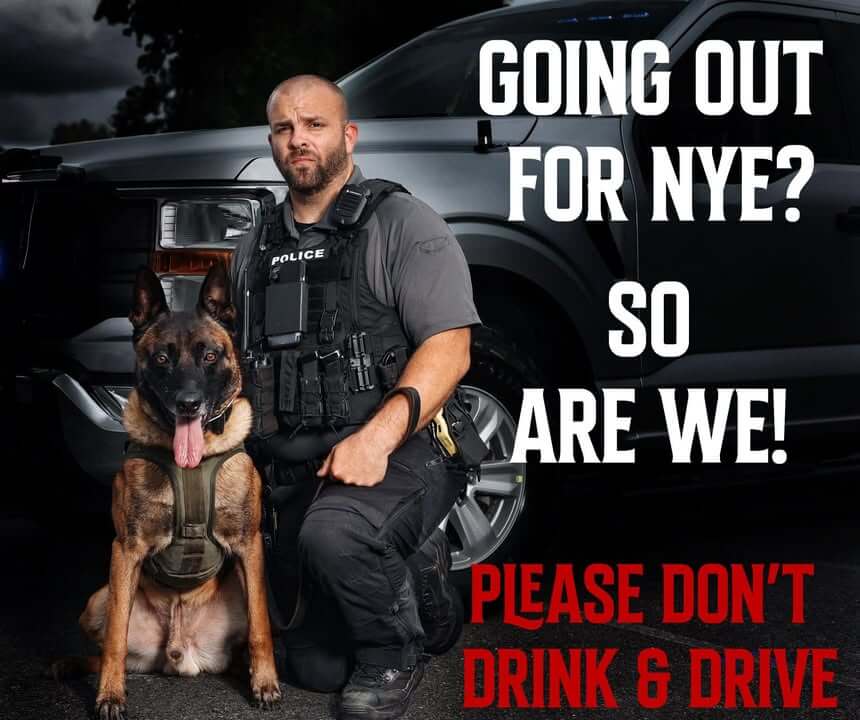 Pascagoula Police remind drivers to plan for safe New Year's Eve