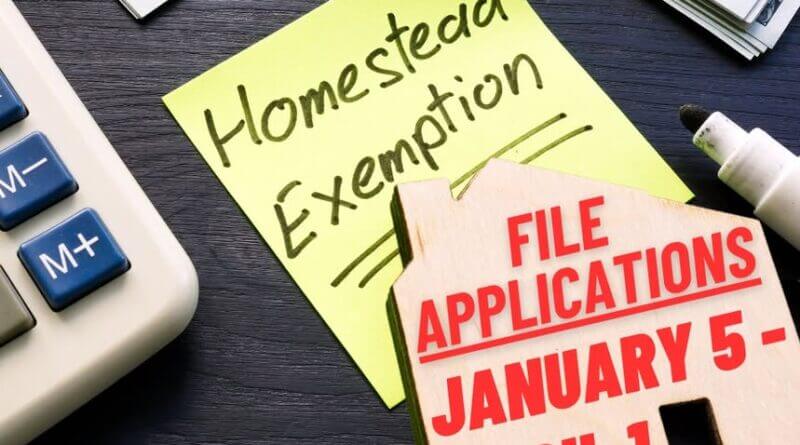 DeSoto County Opens Homestead Exemption Filing Period