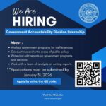 OSA seeks interns for Government Accountability Division in Jackson OSA seeks interns for Government Accountability Division in Jackson