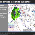 High Pressure Clears Weather Tonight Into Tomorrow High Pressure Clears Weather Tonight Into Tomorrow