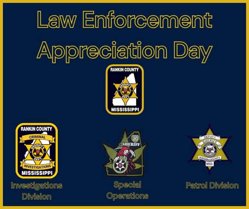Rankin County Sheriff’s Office Honors Law Enforcement on Appreciation Day
