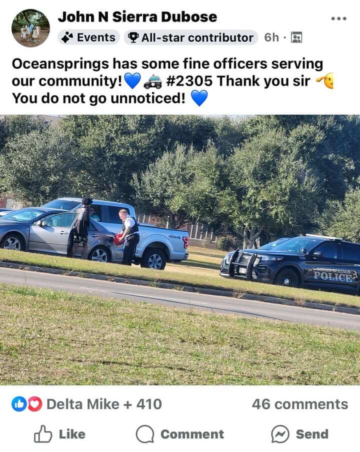 Officer Carter Helps Motorist Who Runs Out of Gas