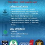 National Guard distributes MREs, water at Lafayette County and Oxford sites National Guard distributes MREs, water at Lafayette County and Oxford sites